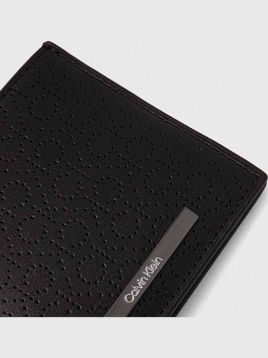 Leather Women's Wallet Coins Black