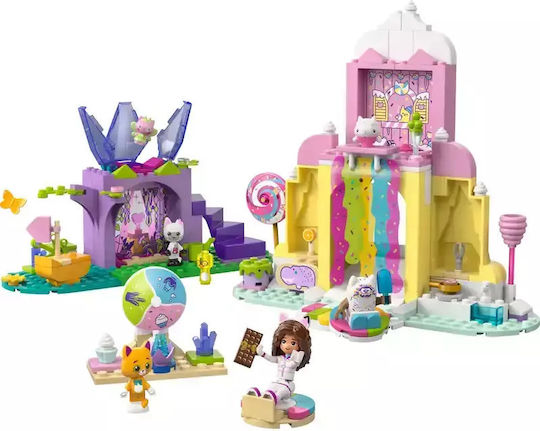 LEGO Gabby's Dollhouse Sweet Treat Mountain & Kitty Garden for 4+ Years 263 Pieces
