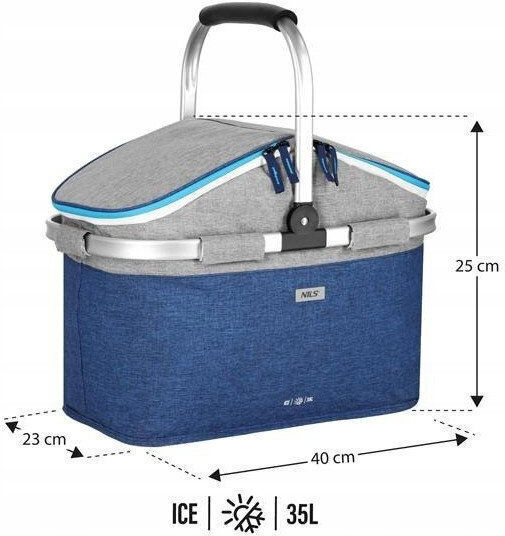 Nils Nils Insulated Backpack Bag 35 Liters M40 x P23 x H33cm