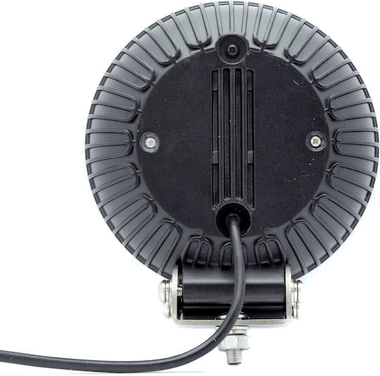 Led Work Lamp 51w Round 12/24v 6000k Cool White R7 R112 Off-road