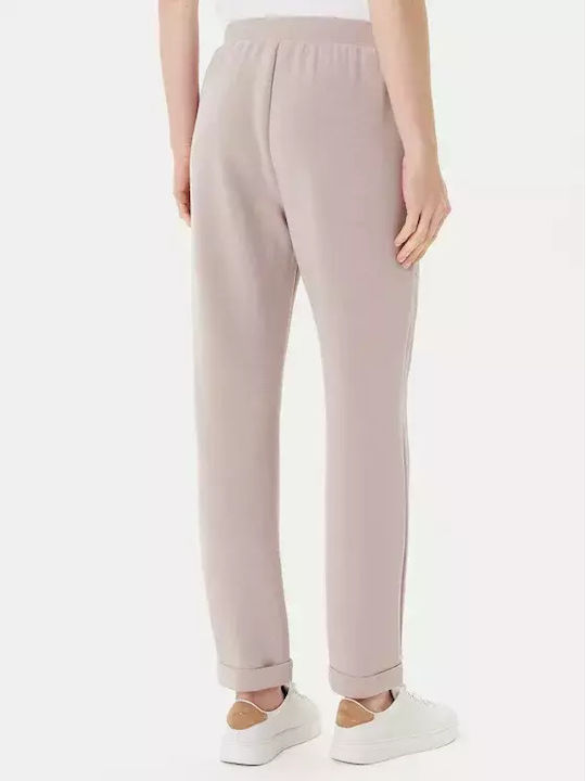 Women's Fabric Trousers Nude/Beige
