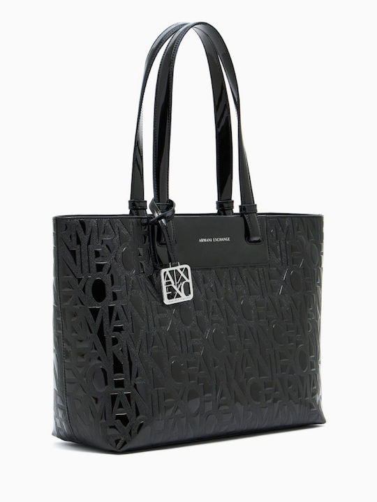 Geantă de damă Shopper De umăr Neagră