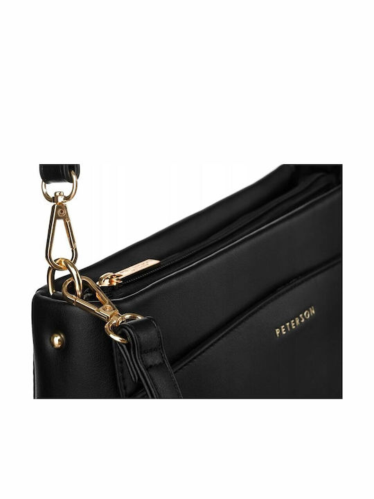 Damentasche Schultertasche Schwarz