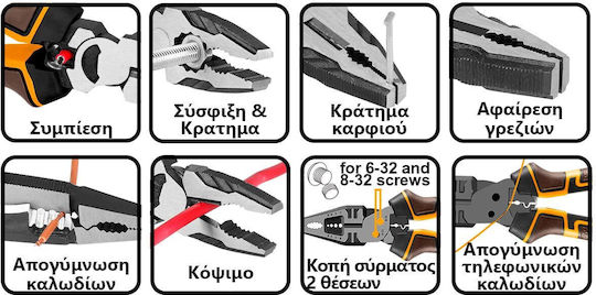 Ingco Клещи Дължина 280мм