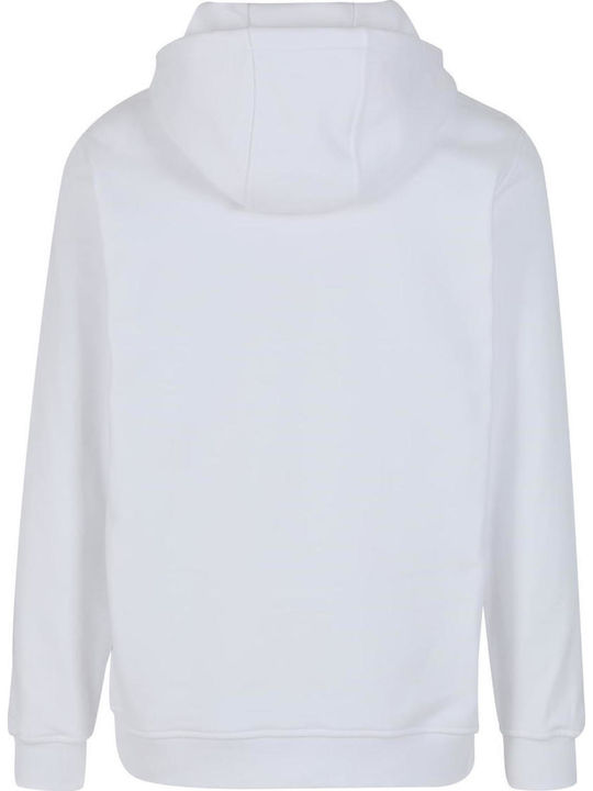 Wording Emb Суитшърт с Качулка White
