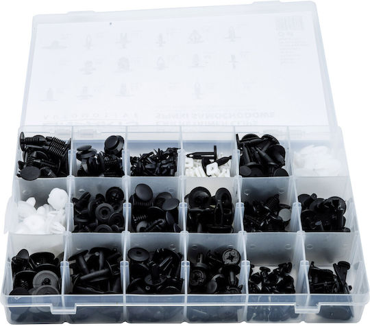 Set Automotive Clips Clamps Pins 415 Pieces Installation Tools