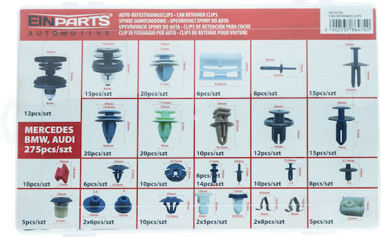 Dedicated Pins Clips Bmw Audi Set 308 Pcs