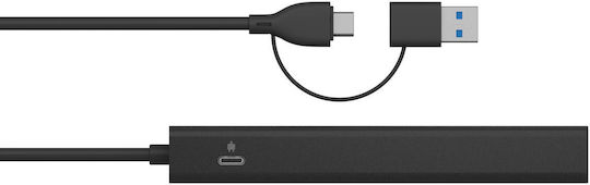 Icy Box Hub 7 Porturi USB 3.2 cu Conectare USB-A / USB-C