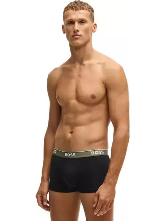 Herren Boxershorts Black, Grey 3Packung
