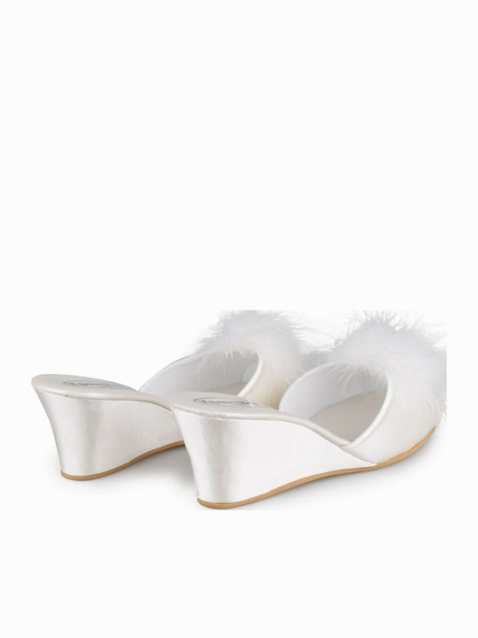 Bridal Women's Slippers White