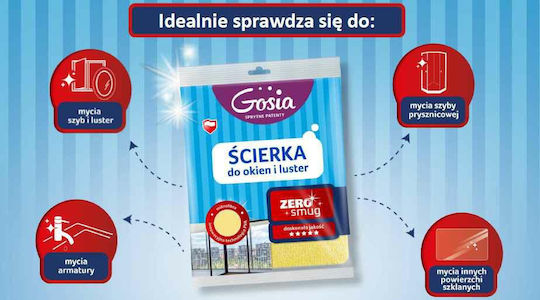 Gosia Window Mirror Cloth Zero Streak Pva 8315