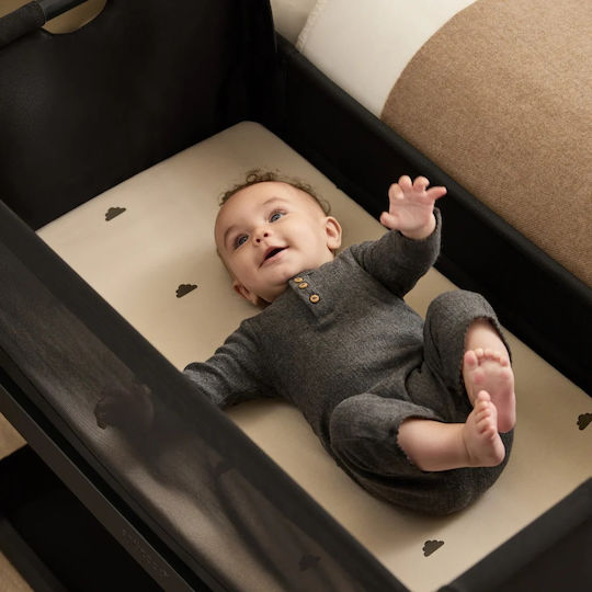 Snuz Wiege Snuzpod5 mit Matratze und Rädern Gray