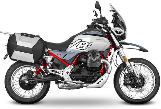 Βασεις Πλαϊνων Βαλιτσων M0vt84if 3p System Moto Guzzi V85 Tt V85 Tt Travel '24-'25 Shad