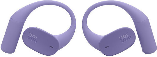 JBL Sense Lite Open Ear Bluetooth Handsfree Earphones with Sweat Resistance and Charging Case Purple