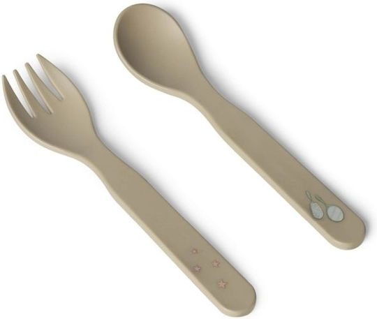 Citron Feeding Set made of Melamine Beige 5pcs