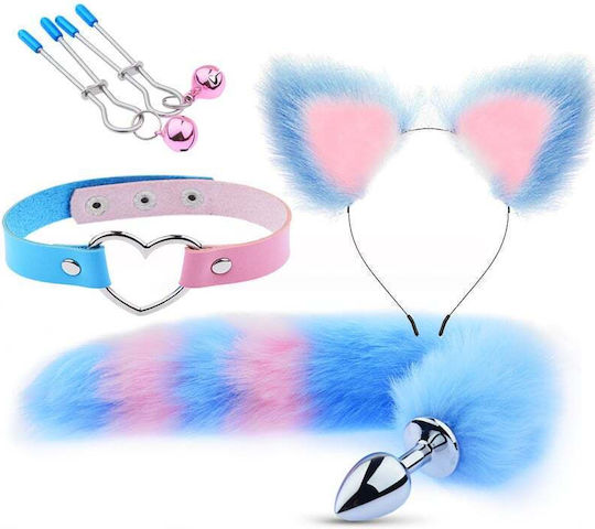 Kinksters Kit BDSM în Culoare Albastru