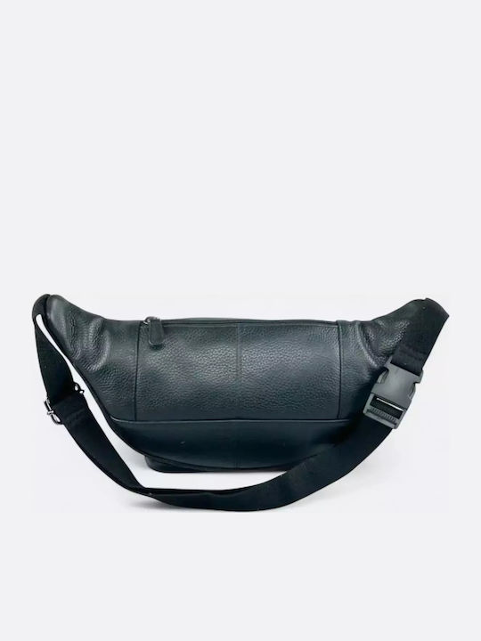 Herren Bum Bag Taille Schwarz
