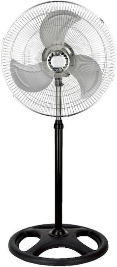 Πολυμορφικός Ανεμιστήρας 80W Διαμέτρου 45.72cm Ασημί