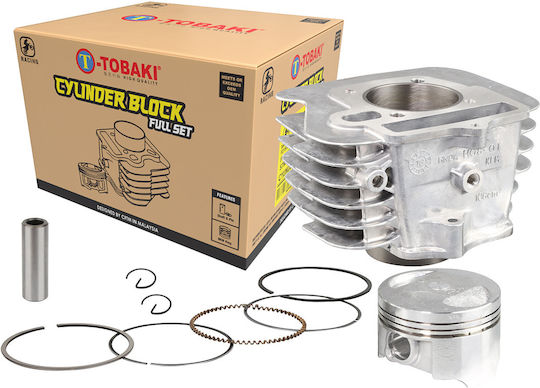 Cylinder Piston Gaskets 56mm 72mm Aluminum Height Racing Piston Kgh Honda Wave 100 Kfm Tobaki