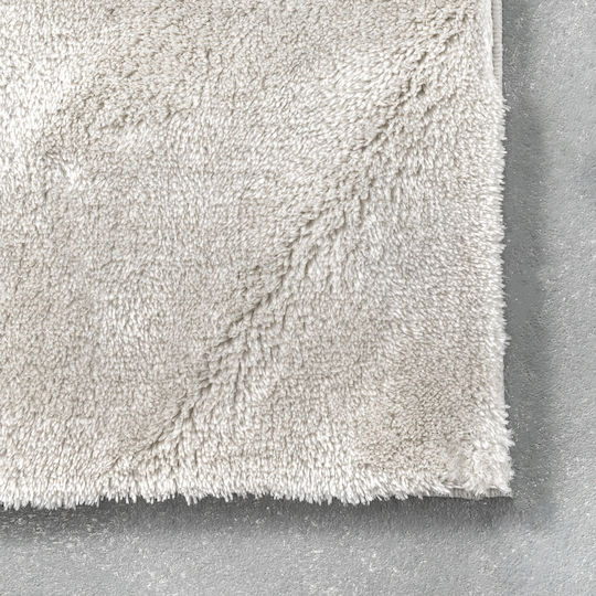 Saray Home Deluxe Αντιολισθητικό Χαλί Ορθογώνιο Γούνινο Ιβουάρ 200x290cm