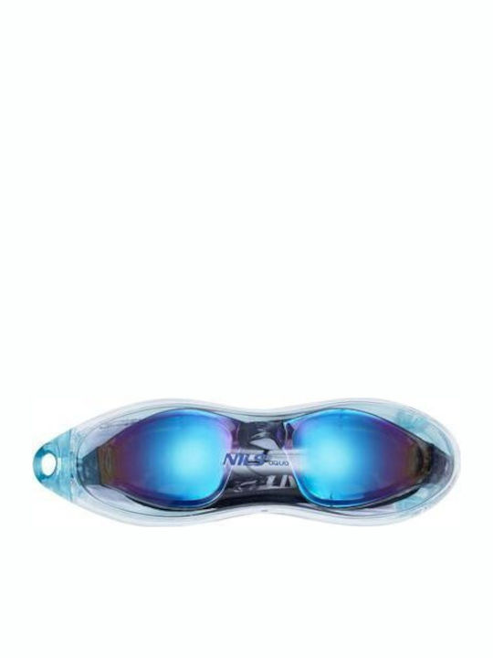 Nils Swimming Goggles Adults with Anti-fog Lenses Black