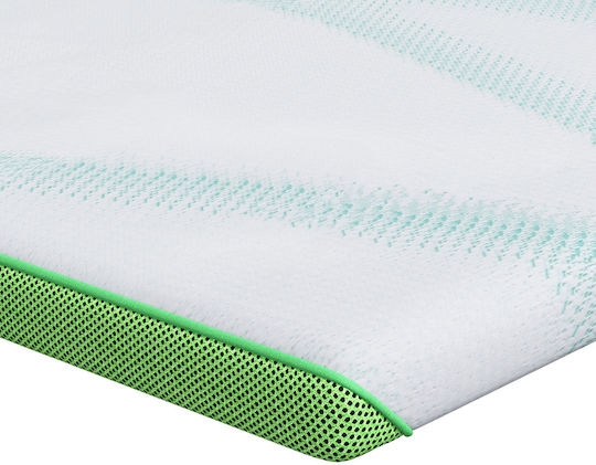 vidaXL Matratzentopper King Size Polyester 180x200x6cm