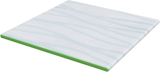vidaXL Matratzentopper King Size Polyester 180x200x6cm
