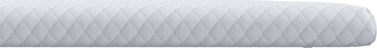vidaXL Ανώστρωμα Μονό Polyester 80x200x3.5εκ.