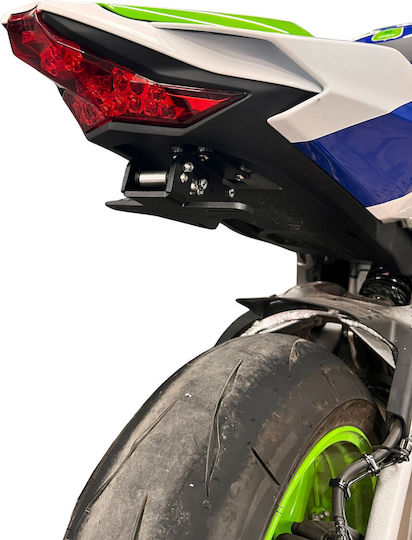 Αναδιπλούμενη Βάση Πινακίδας Kawasaki Ninja Zx-10r 2024-2025 (με Κουμπί)