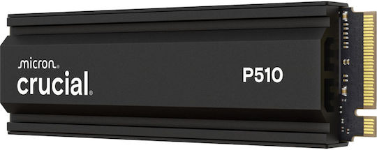 Crucial P510 SSD 2TB M.2 Type with PCI Express 5.0 Connection and Heatsink CT2000P510SSD5