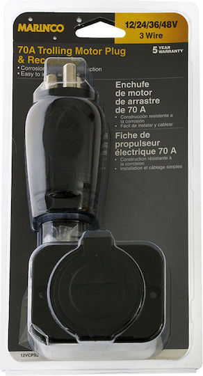 Πριζα Marinco Trolling Motor Plug 70a