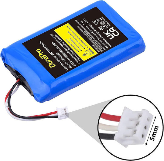 Lip1078 4000 mAh Batterie Kompatibel mit Sony PS5 Playstation 5 Dualsense Controller Durapro