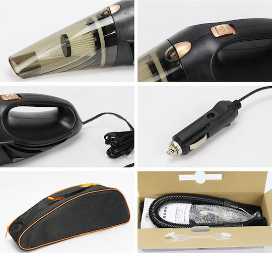 Car Handheld Vacuum Liquids with Power 120W & Lighter Cable 12V