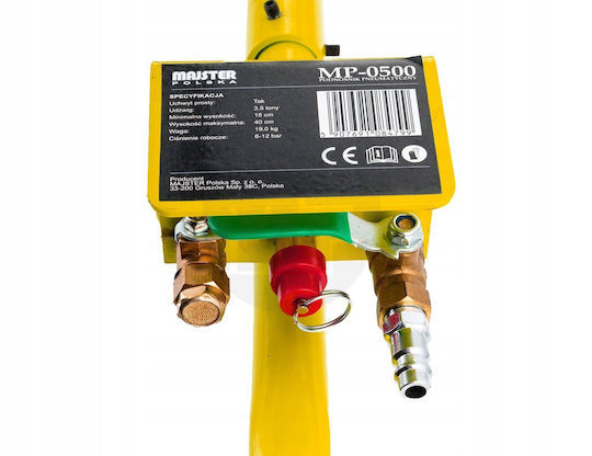 Majster Polska Jack Air with Lifting Capacity up to 43cm and Weight Capacity up to 3.5 Tons