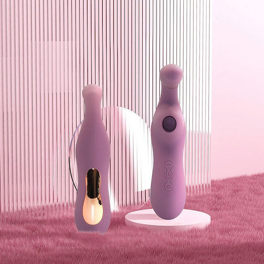 Vibrator Discret 10 Moduri de Vibrație 7 Moduri de Aspirație Roz