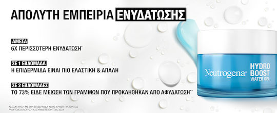 Neutrogena Hydro Boost Water Gel 24ωρο Ενυδατικό Gel Προσώπου με Υαλουρονικό Οξύ 50ml