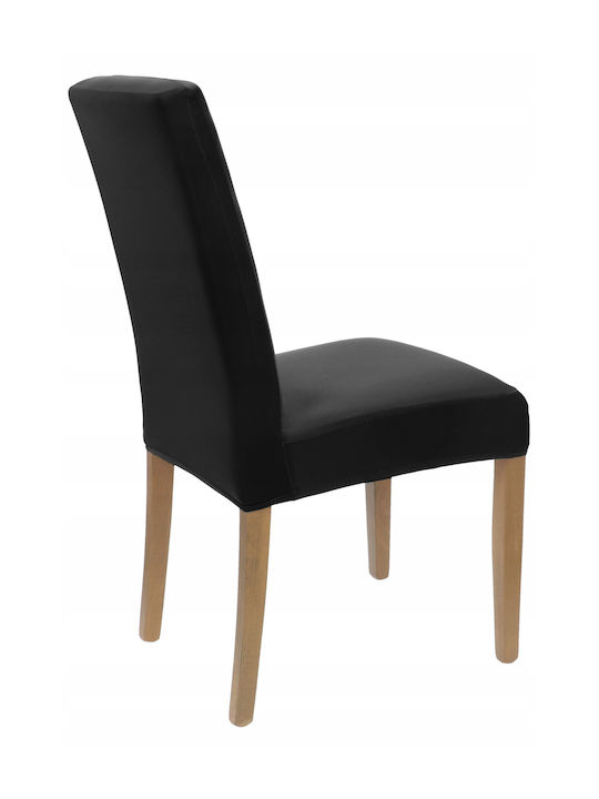 Ubieramy Meble Elastische Abdeckung für Stuhl Black 1Stück