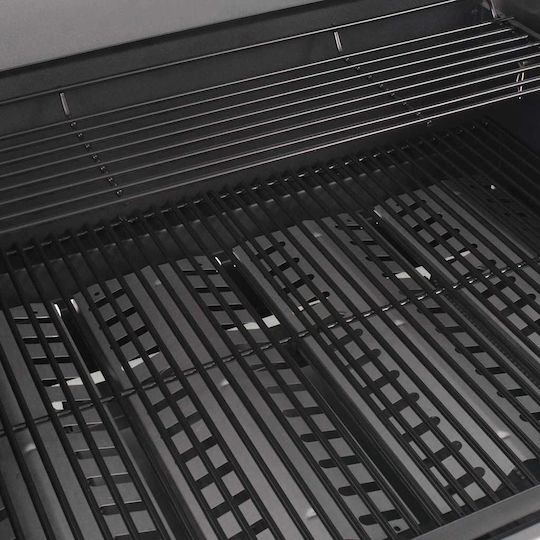 vidaXL Gasgrill Rost 132cmx61cmcm mit 4 cm und Seitenbrenner