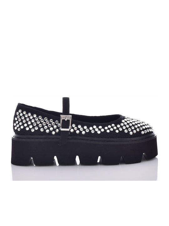 Women's Moccasins in Black Color
