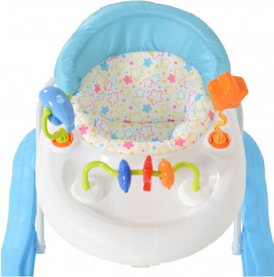 Moni Eko Baby Walker with Music for 6+ Months Blue
