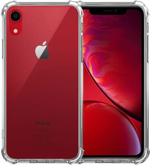 Husă Antișoc Iphone XR Transparent Silicon Husă Anti-cadere Colțuri Plastic Back Ishield Clar