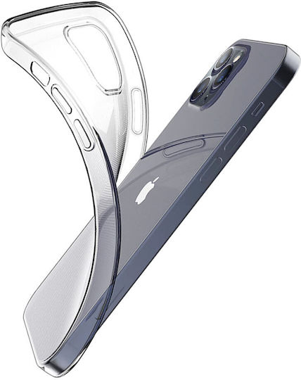 Ishield Case Iphone 12 Pro Ultraslim Soft Gel Silicone Ultraclear Transparent