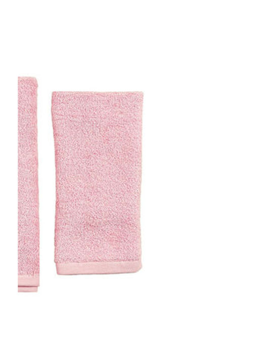 O Kosmos tou Morou Set Babyhandtücher 2 Stück Pink