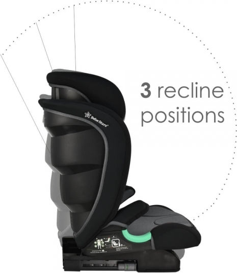 Bebe Stars Max Baby Car Seat i-Size with Isofix Olive