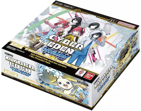 Digimon Card Game Cyber Eden Bt22 Booster Box 24 Packs