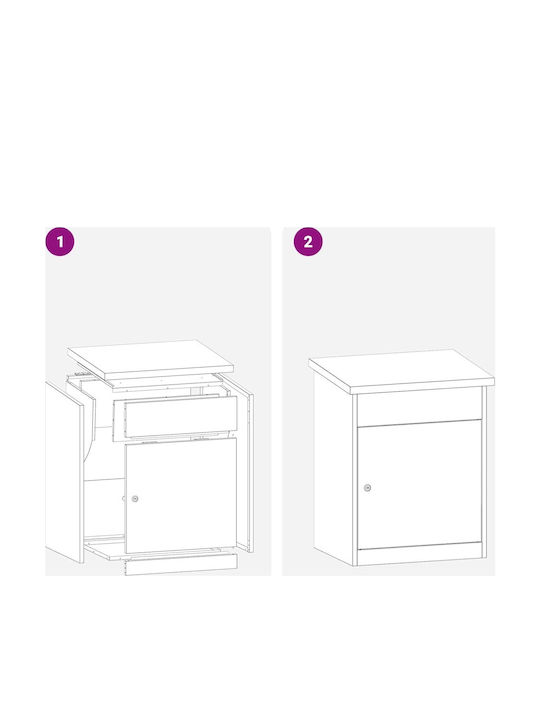 vidaXL Briefkasten Für Draußen Inox in Grau 44x35x59cm