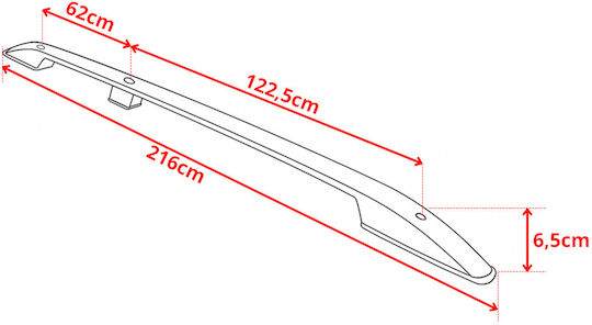Roof Rails Berlingo Doblo Combo Partner Proace City From 2018 L2 Black