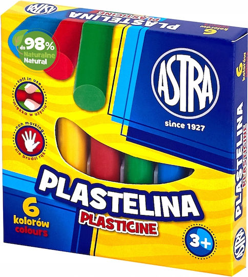Astra Knetmassen in Box 6Stück