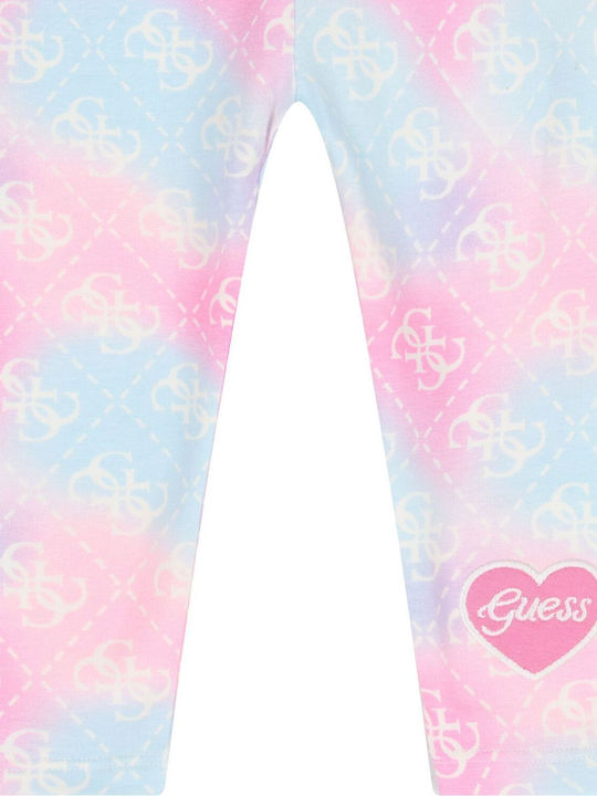 Kids' Set with Leggings Winter 2pcs Cotton Candy Pink