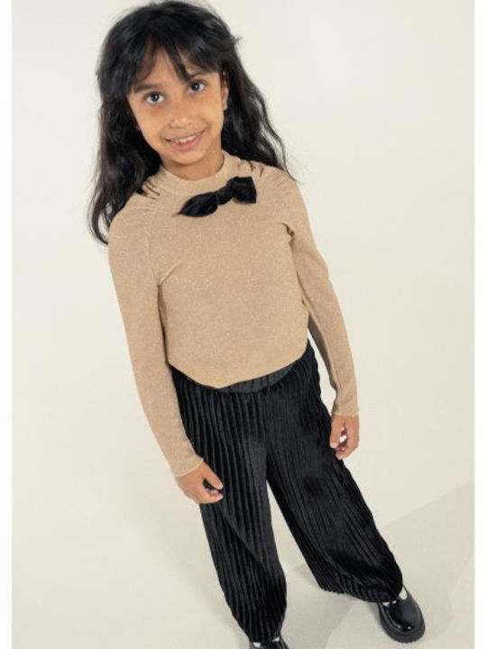 Kids' Set with Pants Winter 2pcs Gold